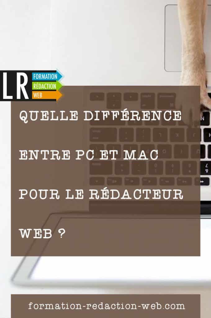 Quelle est la différence entre PC et MAC ?