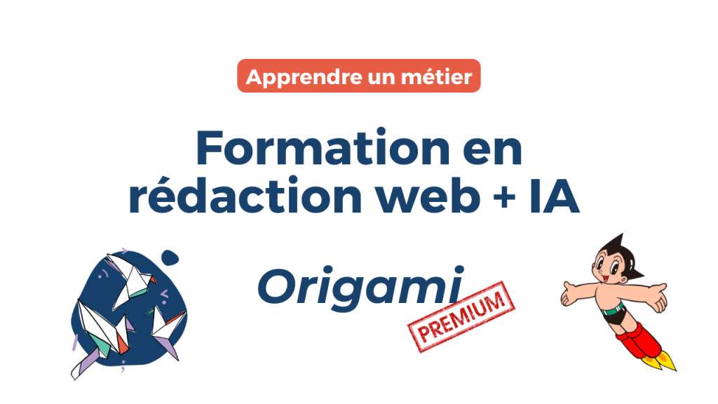 Formation en rédaction web Origami Lucie Rondelet