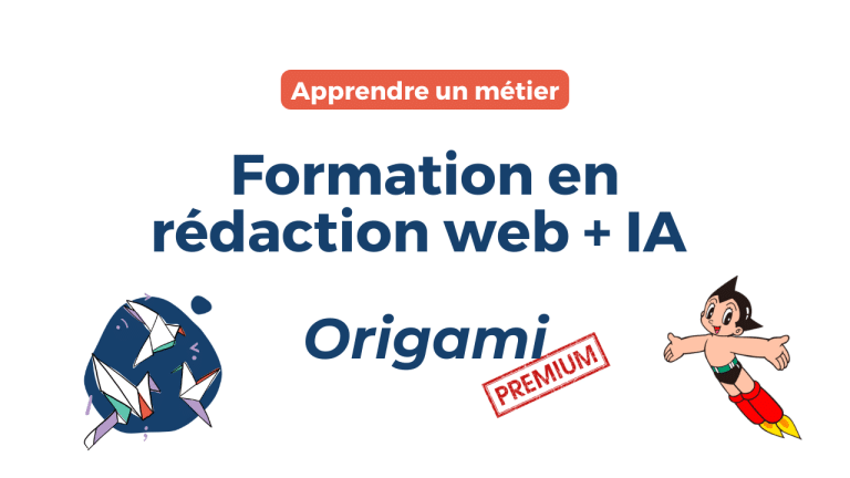 Formation en rédaction web Origami Lucie Rondelet